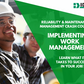 Managing Reliability & Maintenance - On demand learning